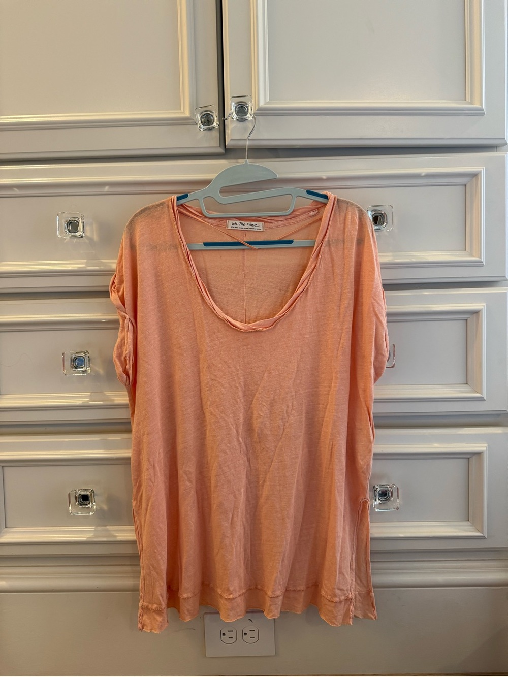 We The Free Under the Sun Tee Peach XS